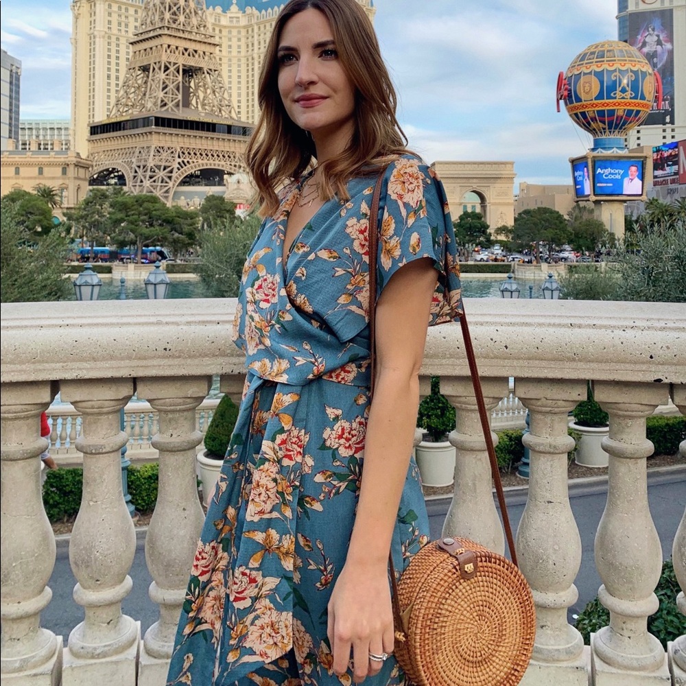 ♥️ LAST 1! Floral Print Jumpsuit - Picture 3 of 7
